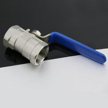 2 Pcs 3/8 DN10 SS 304 Ball Valve Female Thread BSP 1000WOG