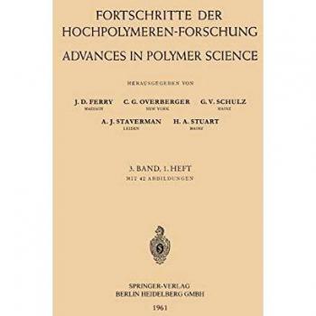 Advances in Polymer Science 3/1 (English and German Edition)
