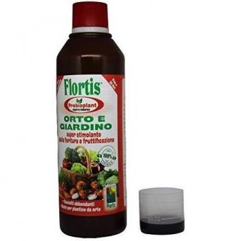 Tutti questi nomi si riferiscono al prodotto specifico che hai fornito, compresa la marca Flortis e le sue caratteristiche come il concime liquido completamente naturale, universale per orto e giardino, ideale per pomodori e peperoncini, confezionato in