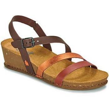 I LIVE Women's Brown Buckle Sandals