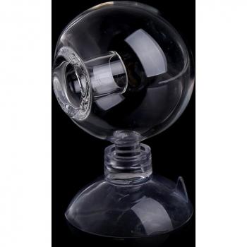 Boule de verre pour test de CO2 en aquarium