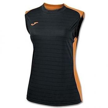 Joma Damen Langarmtrikot O, 900246.150, Mehrfarbig, 2XS (Negro Naranja Fluor)