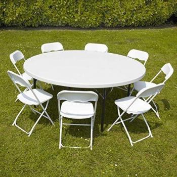 Tavolo e Sedie Pieghevoli per Feste