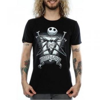 Nightmare Before Christmas Jack Skellington Misfit Love T-Shirt
