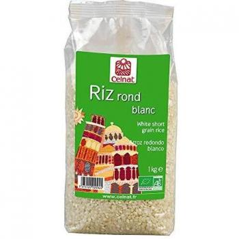 Riz blanc rond Celnat 1Kg