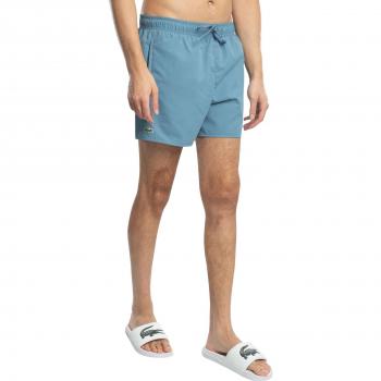 Lacoste Regular Fit Badehose in Petrol für Herren