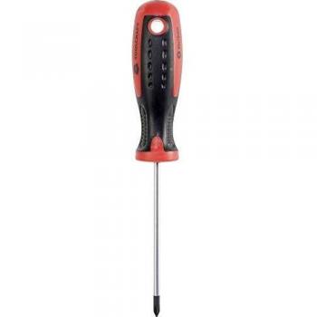 Tournevis cruciforme PH 0, 75mm, Toolcraft 96029C1108, DIN ISO 8764, Long