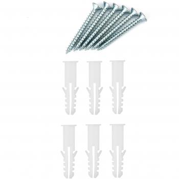 Compact 3-Section Display Shelf