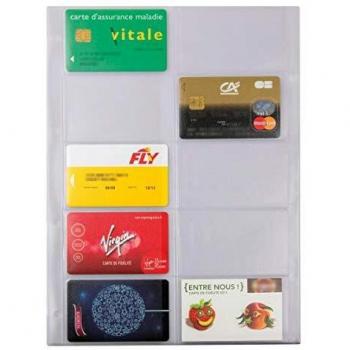 Recharge de pochettes pour cartes de visite