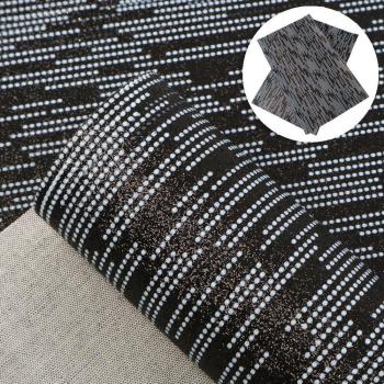 20*34cm Shiny Fine Glitter Faux Leather Fabric for Handmade Projects