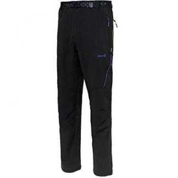 IZAS Sander Pantalon Homme, Noir/Royal, FR : 4XL (Taille Fabricant : XXXXL)