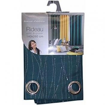Rideau Pétrole Appliqué 140 x 260 cm