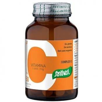 Vitamina Complex-C SinGluten Vegan 50caps Santiveri
