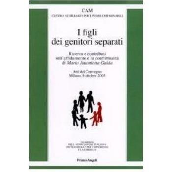 I figli dei genitori separati. Ricerca e contributi sull'affidamento e la conflittualità. Atto del Convegno