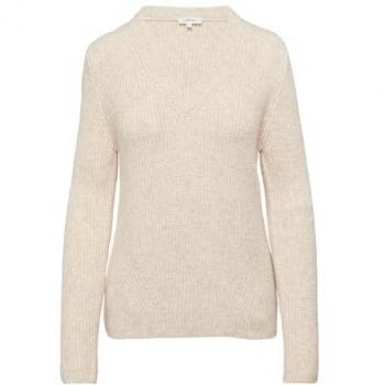 S.Oliver Strickpullover mit Rippblende