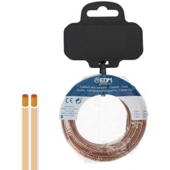 Parallelo Audio Video 15 m 2×0,75 mm Trasparente – Brand EDM