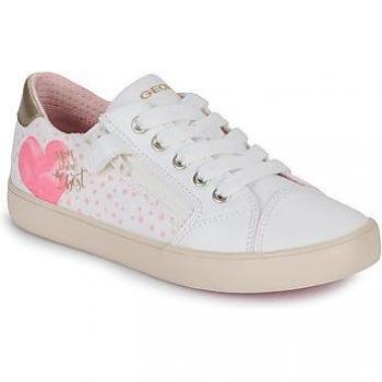 Geox J GISLI GIRL B Girls' White Sports Shoes