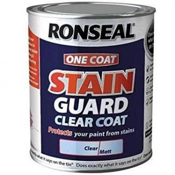Ronseal One Coat Stain Guard Clear Matt 750ml