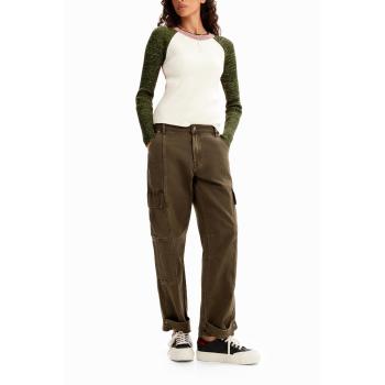 Desigual Verde Cargo Jeans 38