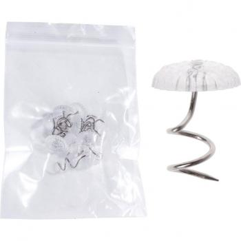10 PCS Clear Twist Pins for Cat Scratching Furniture Protection