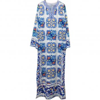 Vestido Largo Dashiki para Mujeres