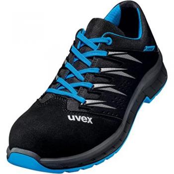 Uvex Calzatura Bassa S1 Nera/Blu 2 Trend Taglia 44