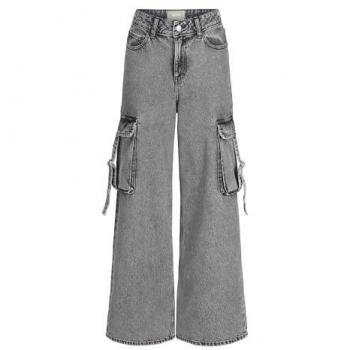 Cargo vaquero JJXX Tokyo gris para dama