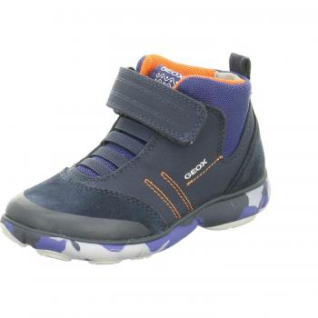 Geox Boys' J Nebula B Hi-Top Footwear, Navy