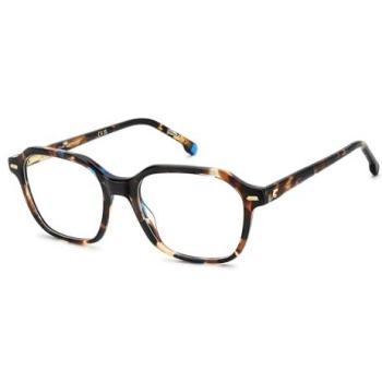 Carrera 3073 Women’s Eyeglasses – Tortoise, 51mm with Blue‑Light Filter