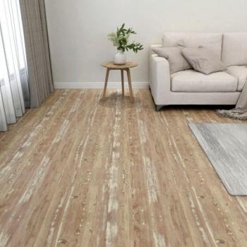 Marroni Pannelli Autoadesivi PVC 1,86 m² – Pack da 20