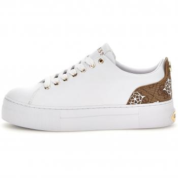 Mujer Zapatillas Guess Gianele 4 4G Logo Peony Blanco