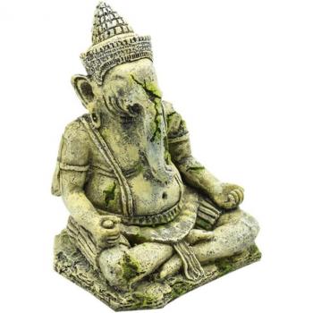 Figurine d'éléphant Shakyamuni pour aquarium, ornement de paysage aquatique 667A