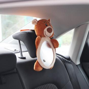 Sicherheitsrückspiegel für Babys im Auto – Nette Kopfstütze