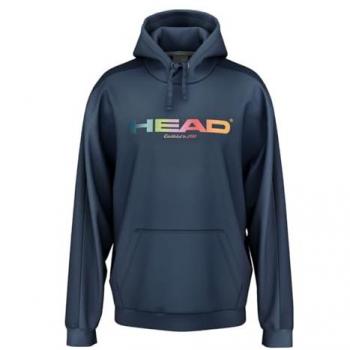Head Racket Rally Navy Crew‑Cut Hoodie for Men (M)