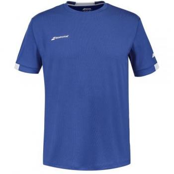 Babolat Men's Play Crew Neck T-Shirt Blue XXL