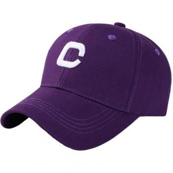 TG0250 Hip‑Hop Style Baseball Cap – Solid Color, Lettered