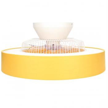 Ventilatore da soffitto beige con scatola 22'