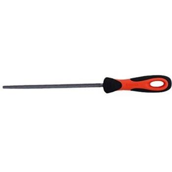 Bahco Ergonomic Round File with Handle 300 mm Cut 2
