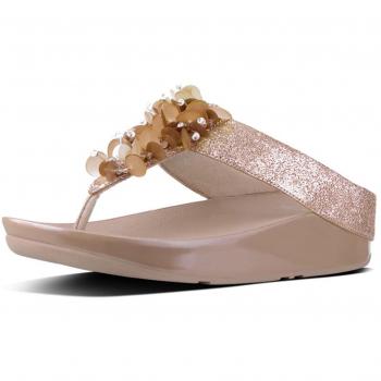 Fitflop Boogaloo Damen Zehenträger Rosa 323 EU 37