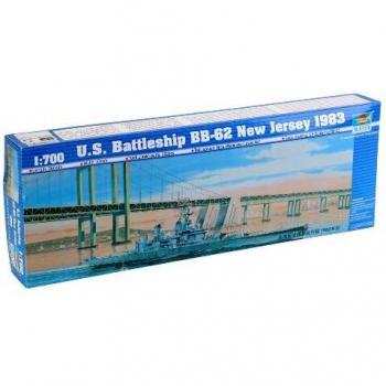 USS New Jersey (BB‑62) Trumpeter 1/700 Scale Model