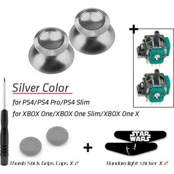 DATA FROG Metal Controller Thumb Grip Buttons for PS4 and Xbox One