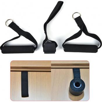 Home Workout Door Anchor – D‑Handle Resistance Equipment