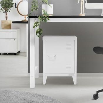 ML‑DESIGN Aktenschrank Metallschrank mit Schubladen freistehender Aufbewahrungsschrank (1‑St) Lagerschrank Weiß Büroschrank Werkzeugschrank Stahlschrank