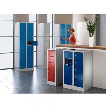 Wolf Armadio 10 scomparti in acciaio