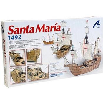 Modello di Nave Caravella Santa Maria 1:65