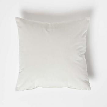 Cream Velvet Decorative Cushion