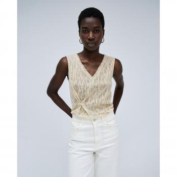 Maglietta Senza Maniche Salsa Jeans Gold XL