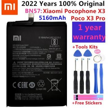 Genuine Xiaomi BN57 5060mAh Battery for Pocophone X3 Poco X3 Pro