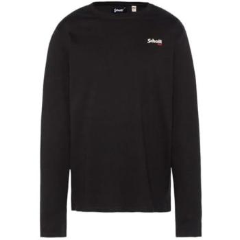 T-shirt Homme Schott Broded Noir