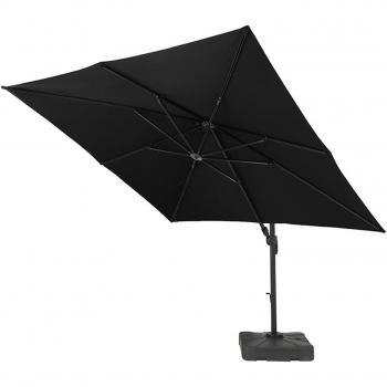 M Deluxe Cantilever Parasol with 100kg Base